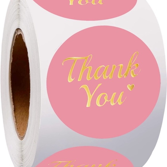 NEW Variety Sticker Set ~ 350 Pcs Poshmark Package "Thank you!" Gift Wrap Supply - Picture 13 of 16